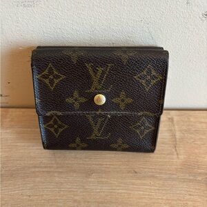Authentic Louis Vuitton monogram bifold wallet